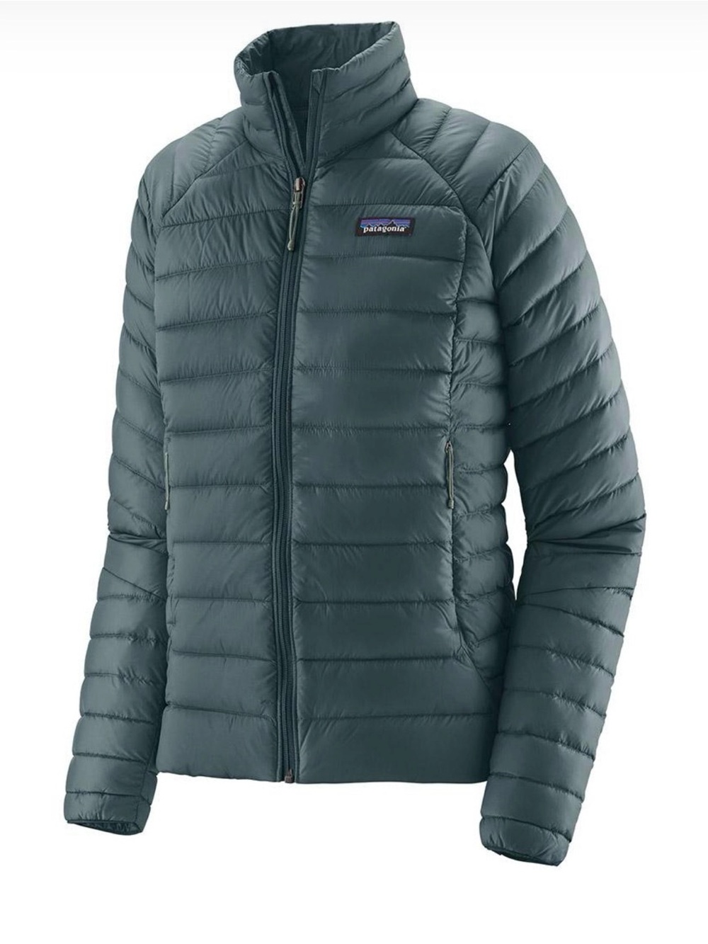 Patagonia Women's Down Sweater Jacket in Nouveau Green